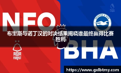 布里斯与诺丁汉的对决结果揭晓谁最终赢得比赛胜利
